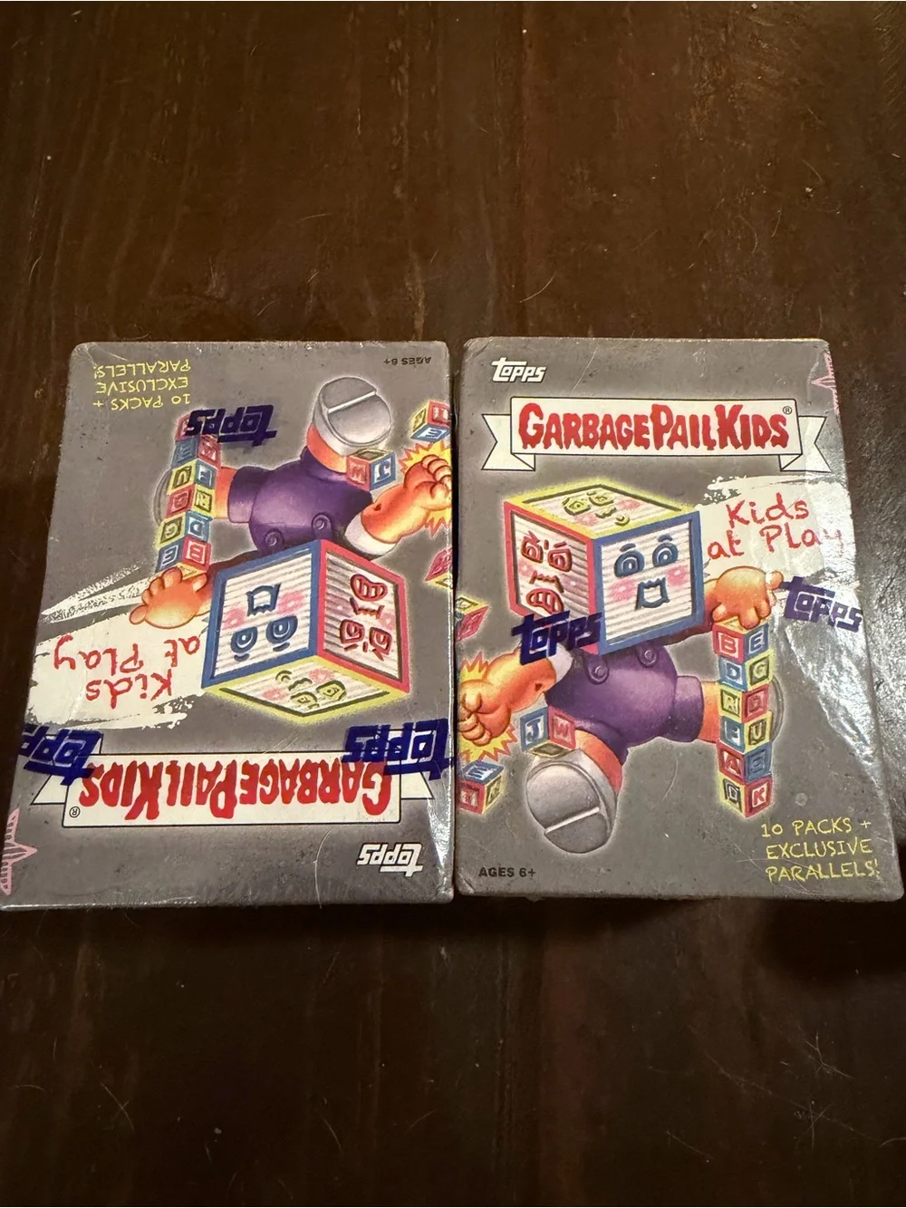 (2) Factory Sealed Topp Garbage Pail Kids Boxes - Each with (10) Packs in Box